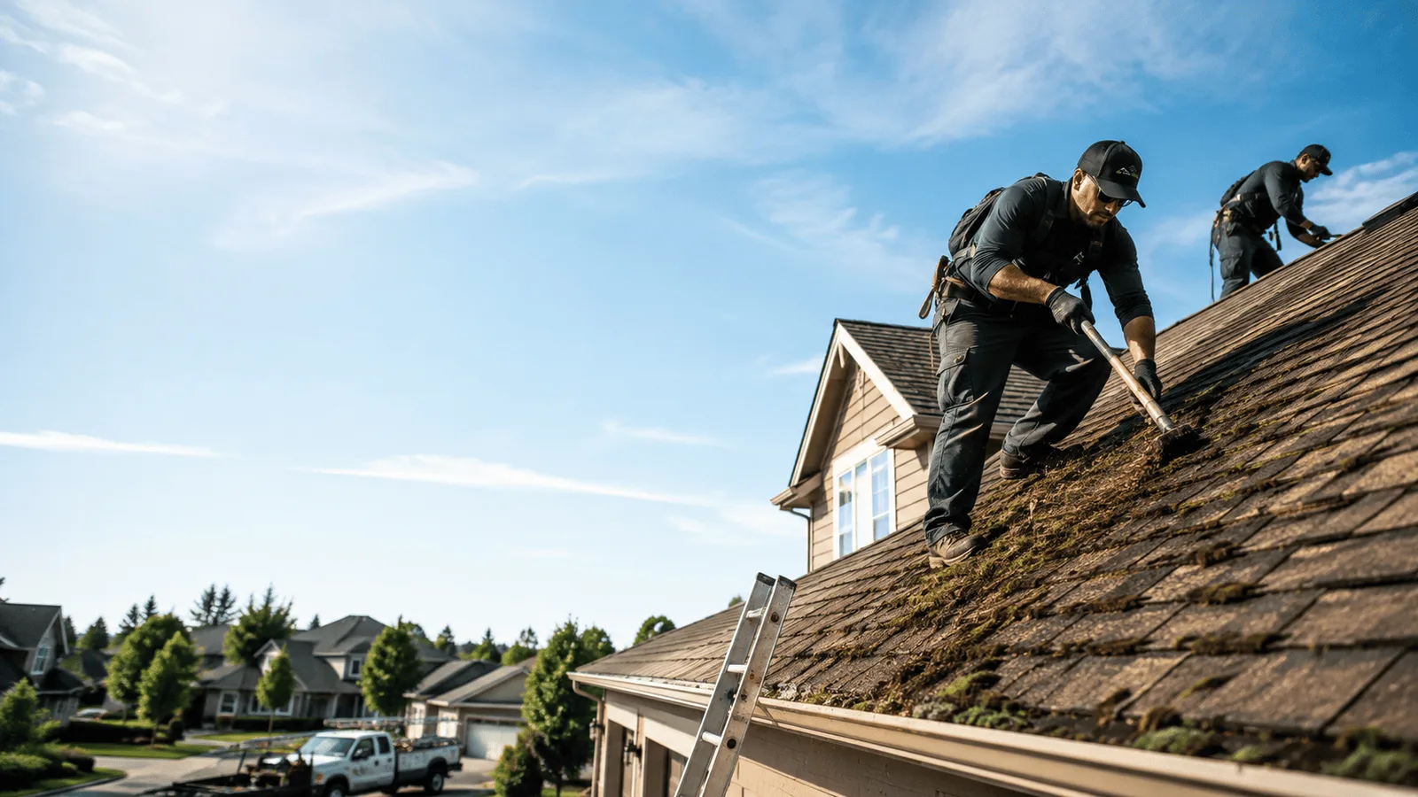 Roof Moss Removal in Stamford, VT near me